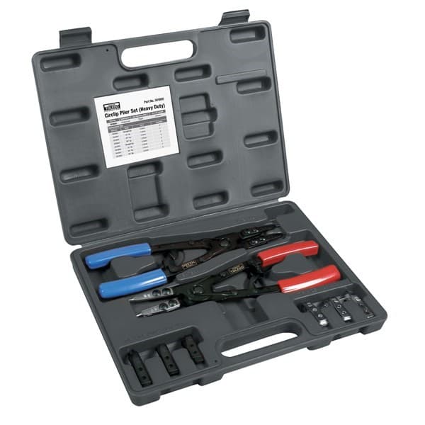 TOLEDO 301800 - CIRCLIP PLIER SET - HEAVY DUTY 270MM 18 PC