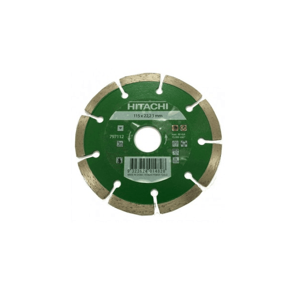 HITACHI 797112 115MM SEGMENTED DIAMOND BLADE