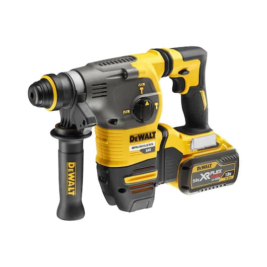 DEWALT DCH333X2-XE 54V XR FLEXVOLT 30mm SDS Plus Hammer Drill - 2 X 9Ah