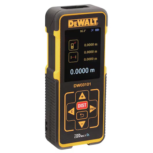 DEWALT DW03101-XJ 100m Laser Distance Measure with Bluetooth