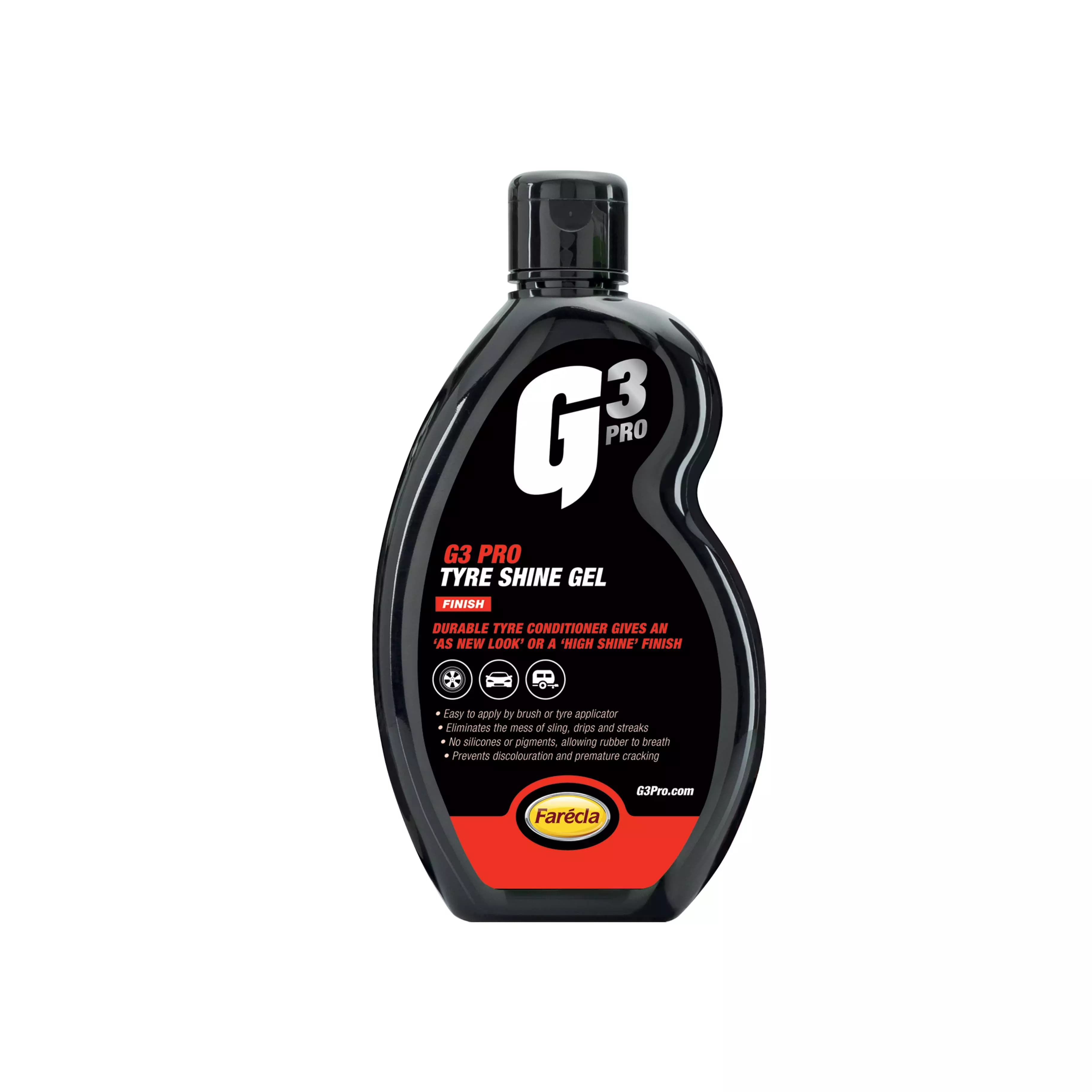 FARECLA G3 Pro Tyre Shine Gel 500mL