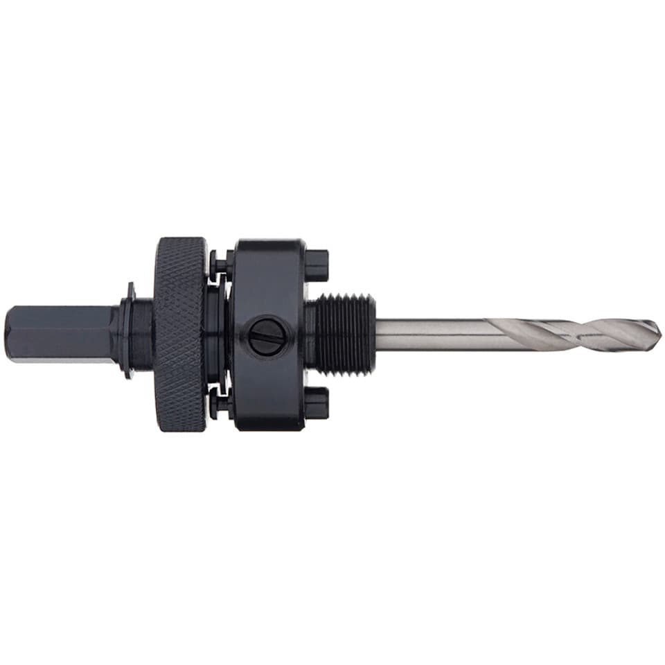 Alpha Large Hex Shank Arbor Set suits 32 - 250mm Holesaws - HSS