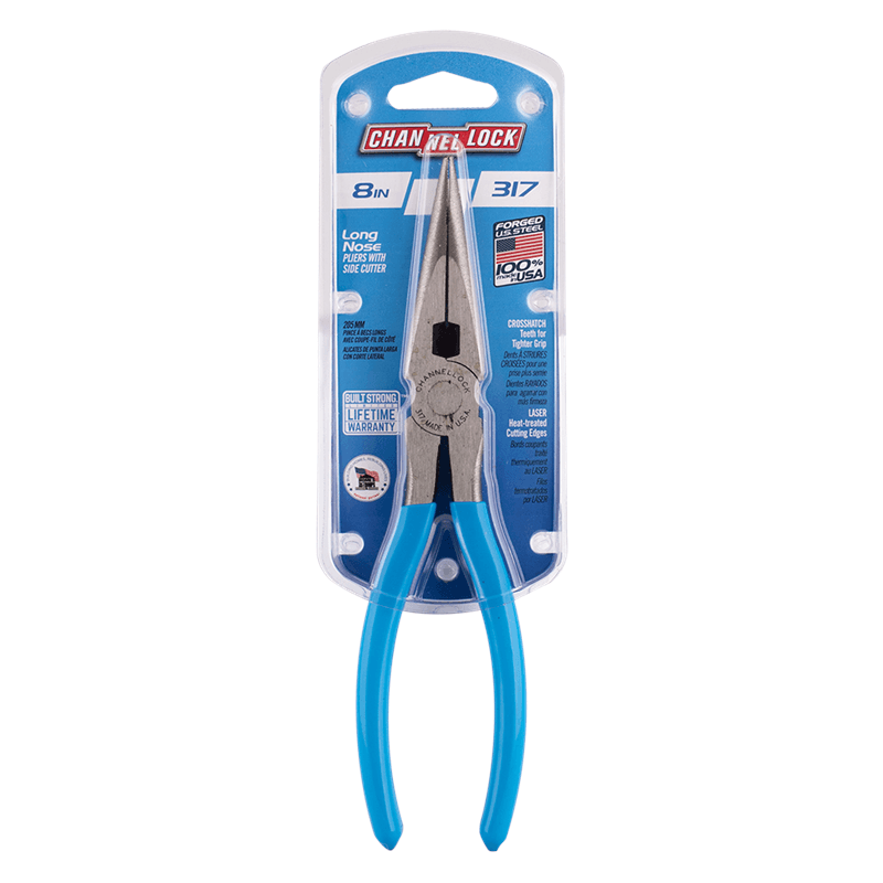 CHANNELLOCK CH317G 205mm Long Nose Plier