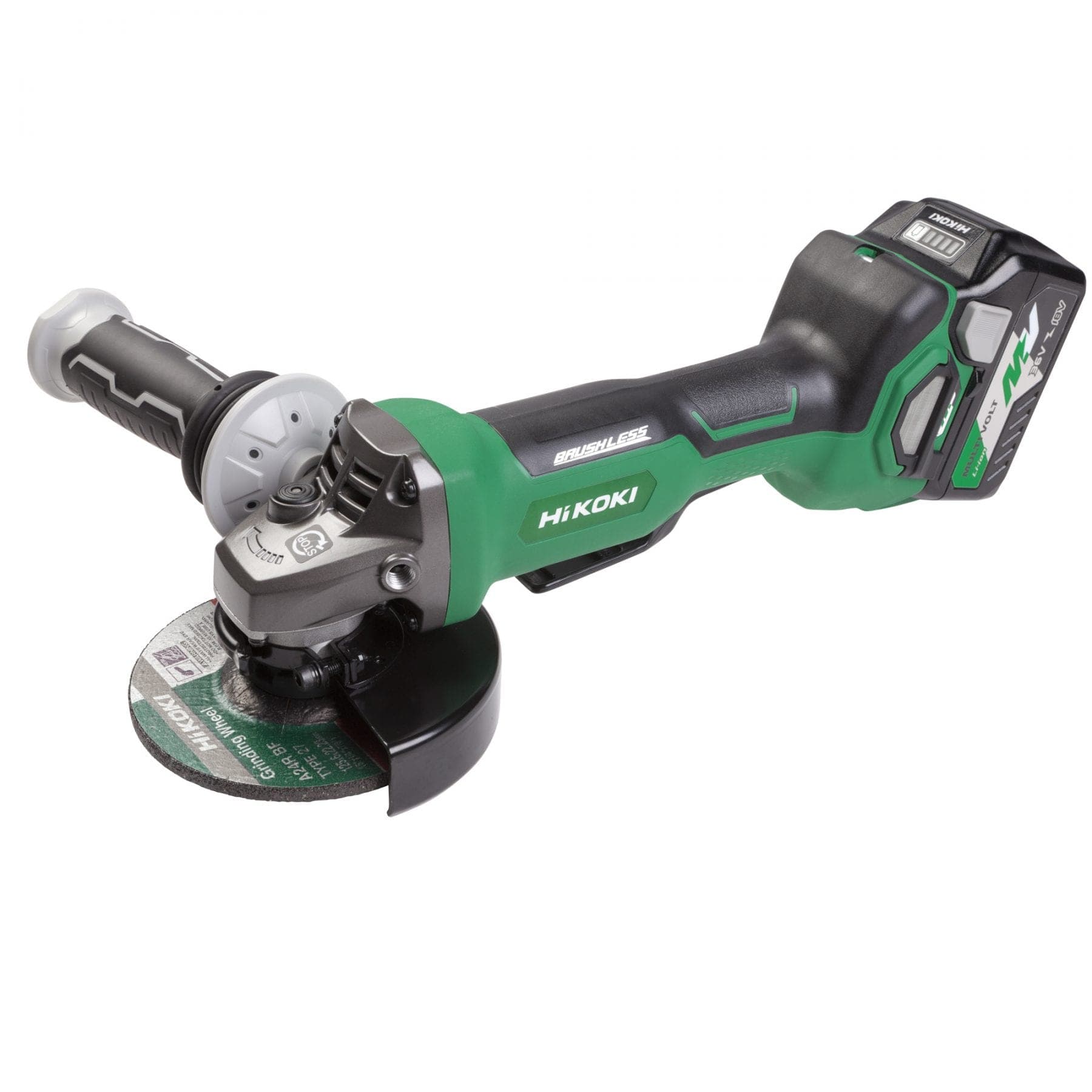 HIKOKI G3613DB(GRZ) 36V High Powered 125mm Angle Grinder Kit