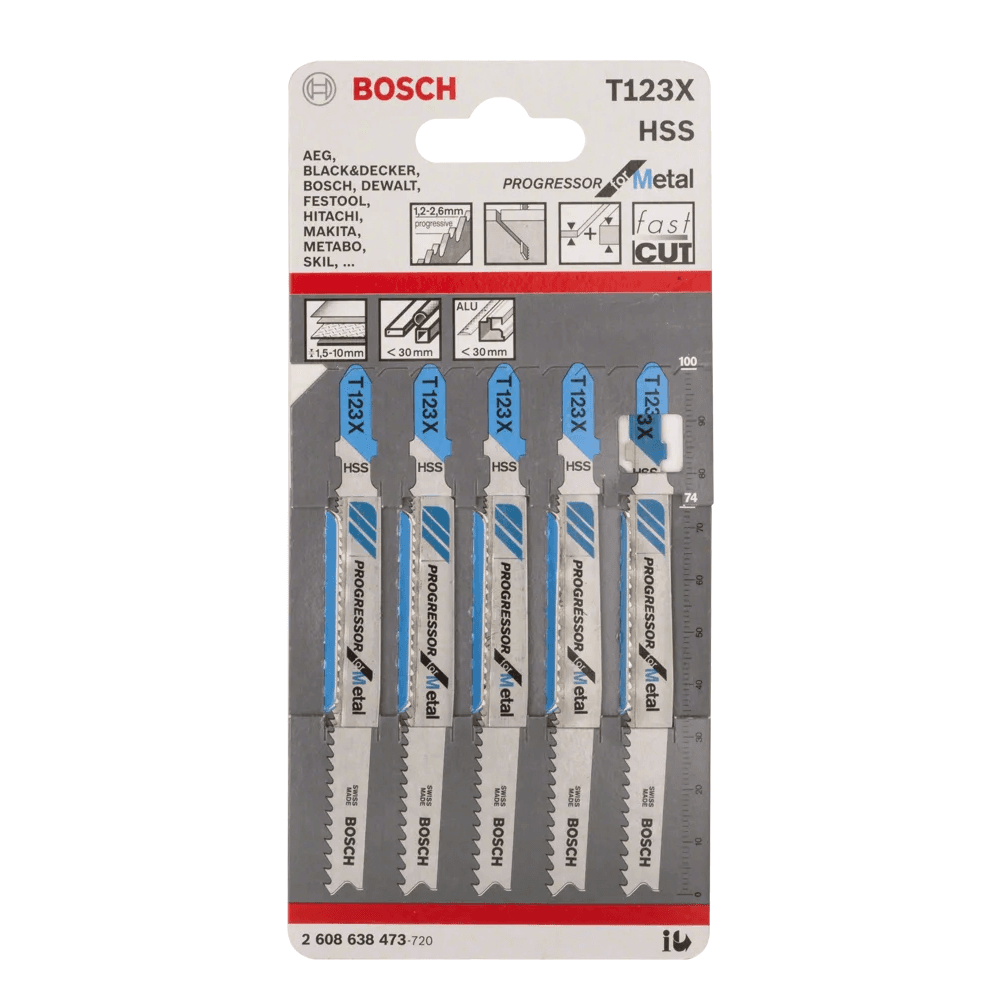 BOSCH T 123 XF PROGRESSOR FOR METAL JIGSAW BLADE