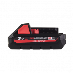 MILWAUKEE M18HB3 REDLITHIUM ION HIGH OUTPUT 3.0AH BATTERY