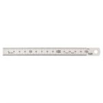 TOLEDO STAINLESS STEEL SINGLE SIDED RULE METRIC - 150MM