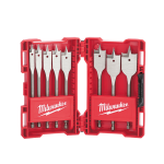 MILWAUKEE 8PCS TIMBER SPADE BIT SET