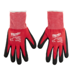 MILWAUKEE CUT 1(A) NITRILE DIPPED GLOVES - MEDIUM