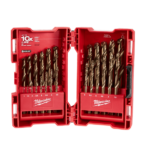 MILWAUKEE RED HELIX™ COBALT DRILL BIT KIT 25PC