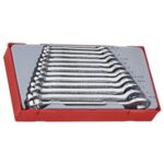 Teng TT1236 12pc Combination Spanner Set 8-19mm - TC-Tray