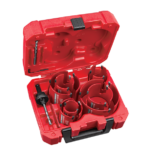 MILWAUKEE BIG HAWG™ WITH CARBIDE TEETH HOLE SAW 10-PIECE KIT
