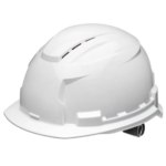 MILWAUKEE BOLT 100 WHITE VENTED HARD HAT