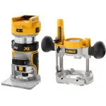 DEWALT DCW604N-XJ 18V XR Brushless 8mm (1/4") Router - Bare Unit