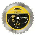 DEWALT DT99595-QZ EXTREME Runtime Circular Saw Blade 305mm Bore 25.4mm 60T
