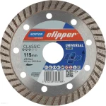 Norton Clipper CLASSIC UNIVERSAL TURBO Diamond Blade 115x22.23mm