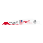 MILWAUKEE SAWZALL™ THE AX™ 150MM 6" 5TPI BLADE 5 PACK