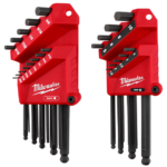 MILWAUKEE 22PC SAE/METRIC L-STYLE WITH BALL END HEX KEY SET