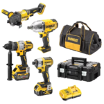 DEWALT DCZ441P1X1T-XE 18V/54V XR Mixed Voltage 4 Piece Kit - 5.0Ah/9.0Ah