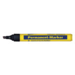 Bleispitz Permanent Marker Chisel Tip Black