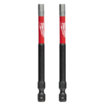 MILWAUKEE SHOCKWAVE™ POWER BIT HEX 5MM 89MM (3-1/2") 2PK