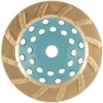 HOLER DIAMOND Cup Wheel | TURBO SPIRAL* | 175mm | GOLD | #25