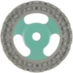 HOLER DIAMOND Cup Wheel | DOUBLE ROW*** | 175mm | GREY | #40