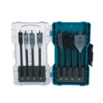 MAKITA 8pc 1/4" Hex Shank Flat Wood Spade Set
