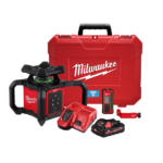 MILWAUKEE M18™ INTERIOR SINGLE SLOPE ROTARY LASER 305M GREEN KIT