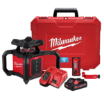 MILWAUKEE M18™ HORIZONTAL ROTARY LASER 610M (2000') RED KIT