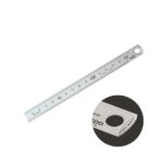 TOLEDO 301956 - STAINLESS STEEL SINGLE SIDED EASY PICK-UP RULE METRIC - 150MM