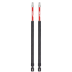 MILWAUKEE SHOCKWAVE™ POWER BIT SQUARE RECESS #2 150MM (6") 2PK