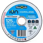 FLEXOVIT 125 X 1.0MM STEEL & STAINLESS CUT OFF DISC - 10 PIECE 66252839399