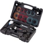 M7 18pc Air Polisher Kit 2in/3in 90 deg.