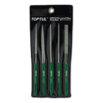 TOPTUL 5PCS Diamond Needle File Set