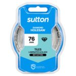 SUTTON DIAMOND GRIT HOLESAW 76MM