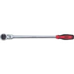Teng 1/2in Dr. 17in Flex Head Ratchet Handle 60T