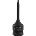 Teng 1/2in Dr. TX10 Impact Bit Socket DIN