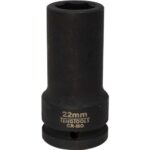 Teng 3/4in Dr. Deep Impact Socket 22mm DIN