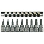 Teng 9pc 3/8in Dr. TX Bit Socket Set 10-50