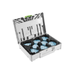FESTOOL 578196 Granat Abrasive Systainer Set 6 Hole for RO 90