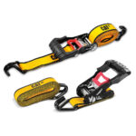 Cat® 4.8M x 38mm, 2pc Ratchet Tie-Down Strap – 1,020KG