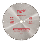 MILWAUKEE 49937840 355mm (14") STEELHEAD™ Metal Diamond Cut-Off Blade