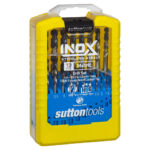 SUTTON 1-10mm Metric Jobber Drill Bit Set for Stainless Steel - INOX - 19 Piece