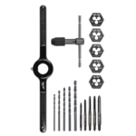 MILWAUKEE SAE Tap and Die 17PC Set - High Carbon Steel