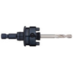Alpha Large Hex Shank Arbor Set suits 32 - 250mm Holesaws - HSS - Quick Release
