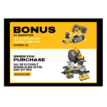 DEWALT DCS781X1-XE 54V XR FLEXVOLT 305mm Mitre Saw - 1 x 9Ah