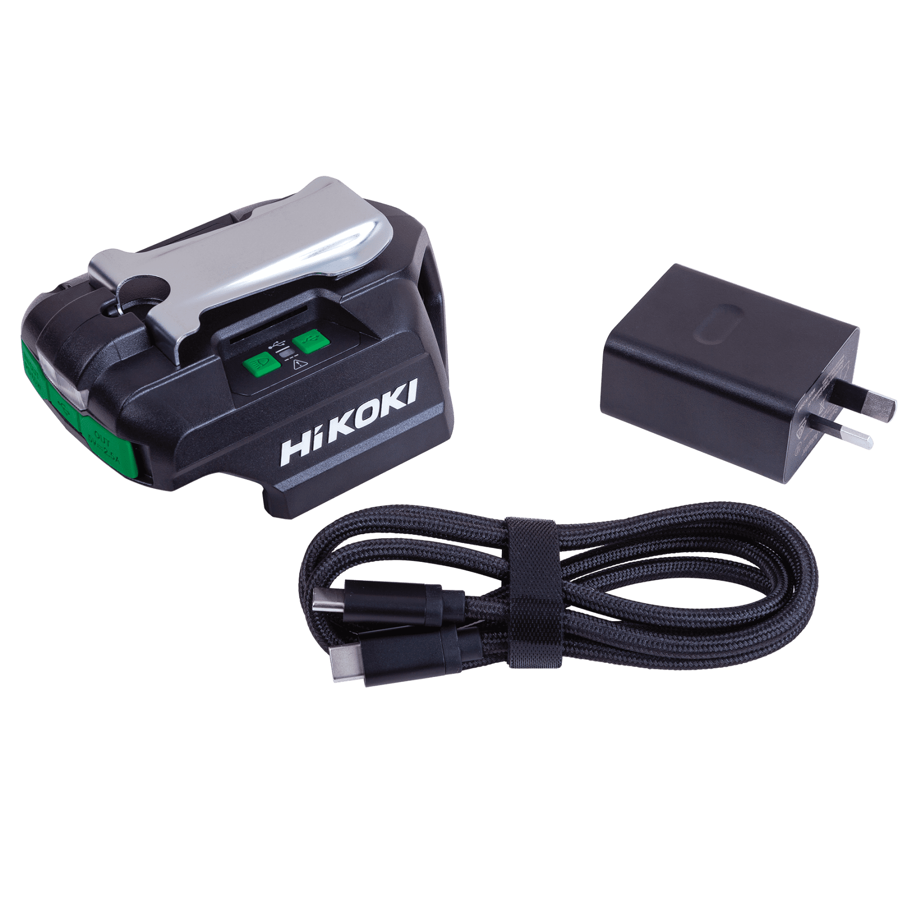HIKOKI UC18DA(H4Z) Portable USB Power Charger Set