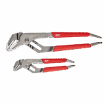 MILWAUKEE 48226330 152mm (6") & 254mm (10") Straight- Jaw Pliers Set