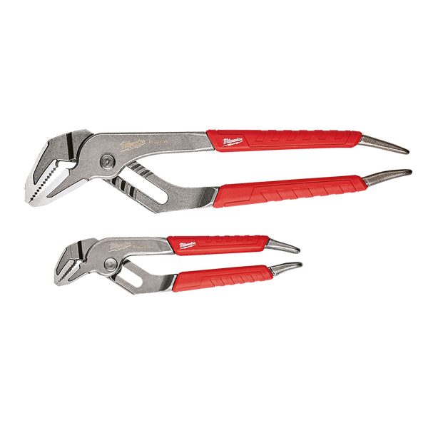 MILWAUKEE 48226330 152mm (6") & 254mm (10") Straight- Jaw Pliers Set